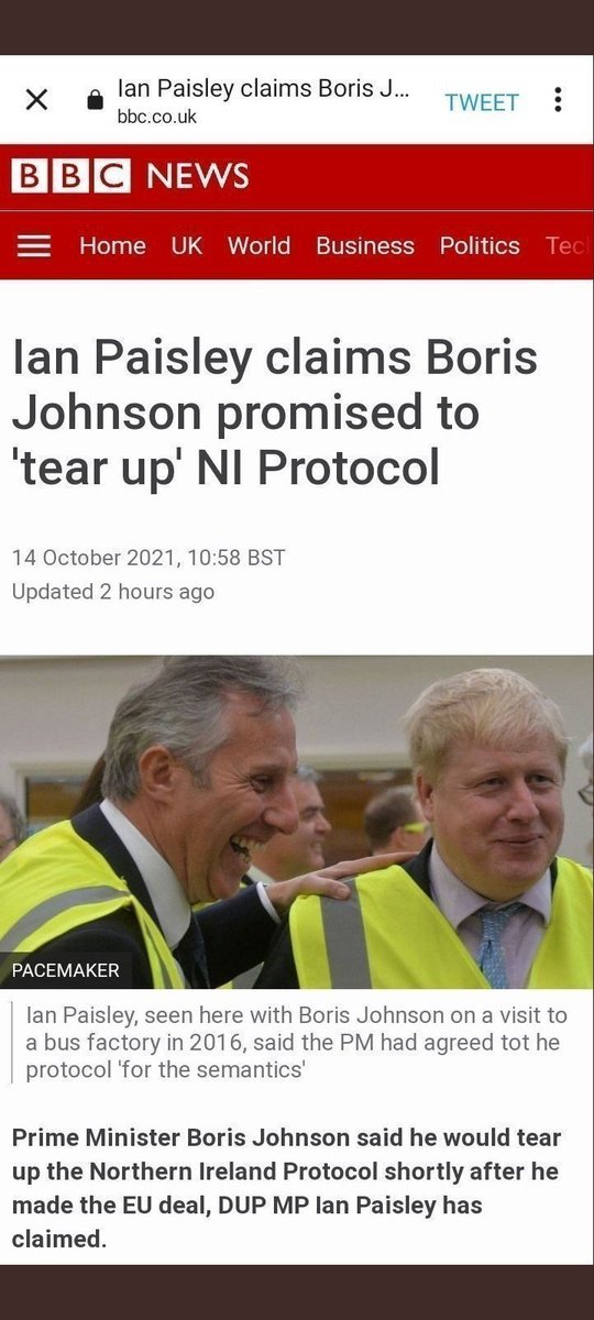 STARBRIGHT164's tweet photo. @BelTel @little_pengelly #BrexitLies N.I.Protocol 
#BrexitBribes DUP Bi££ions 
#BrexitDisaster @vonderleyen 

#ScottishIndependence 🏴󠁧󠁢󠁳󠁣󠁴󠁿🇪🇺 https://t.co/0kKLpqjWPh