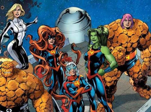 PieldePollo's tweet photo. Miren si los "cuatro fantasticos" que van a debutar en 4l #MCU no es la que pensamos?? XD muda quedariamos.
#FastasticFour https://t.co/sLU5kswHBV