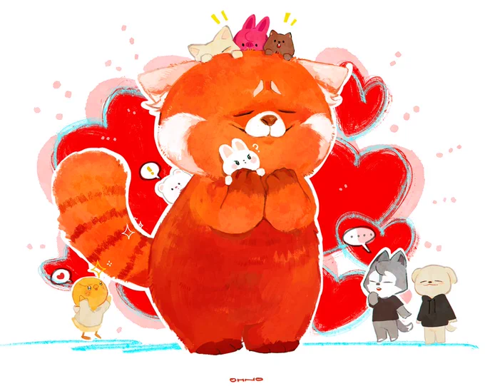 TURNING RED X SKZOO 