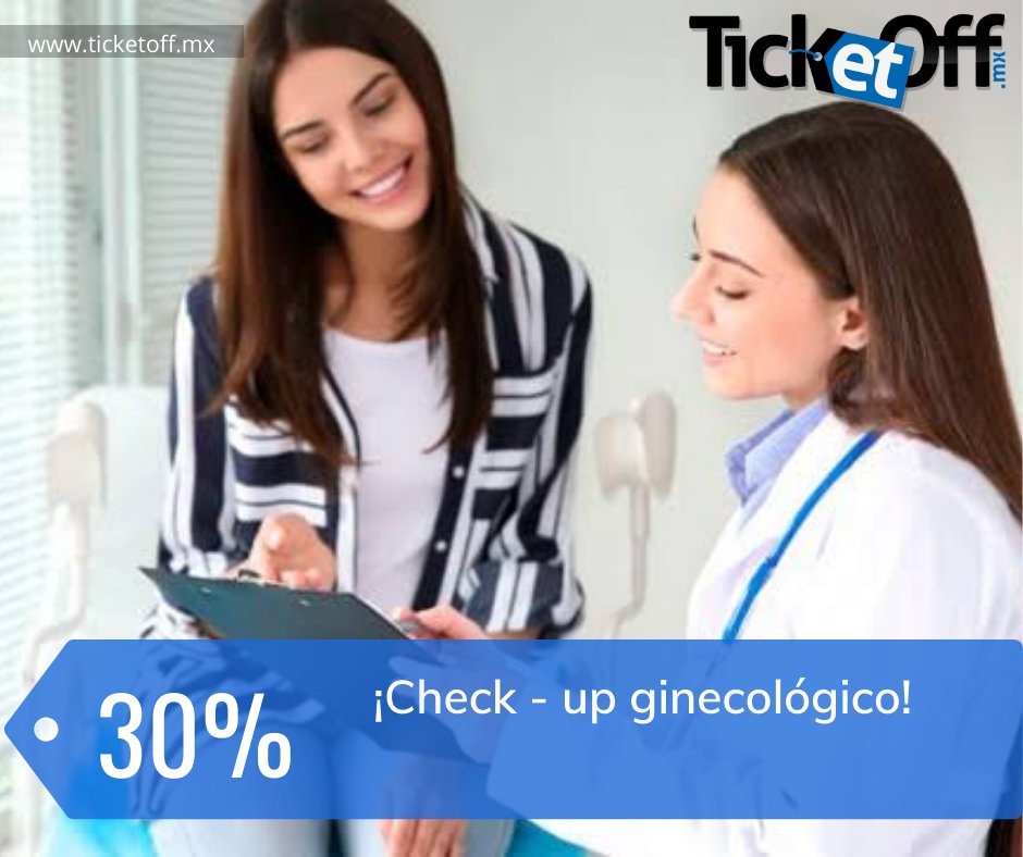 Ticketoffmx's tweet photo. ¡Check up ginecológico!

Precio Original: $2,150
Precio con Descuento: $1,400

En Ginecología Lomas

Encuentra tu ticket: https://t.co/v9P7VqO7js

#CDMX #TicketOff #Descuentos #Promociones #Genecologia #Checkup  #Salud #Mujeres https://t.co/zmPAjyg3Ru