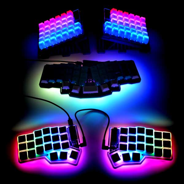 KeebMaker's tweet photo. What's your favorite RGB setup? #computerkeyboard #battlestation #biipmkrate #cherrymx #cherrymxred #cherrymxblue #macropads #customkeyboards #customkeyboard #gateron https://t.co/InpxB0SkN4
