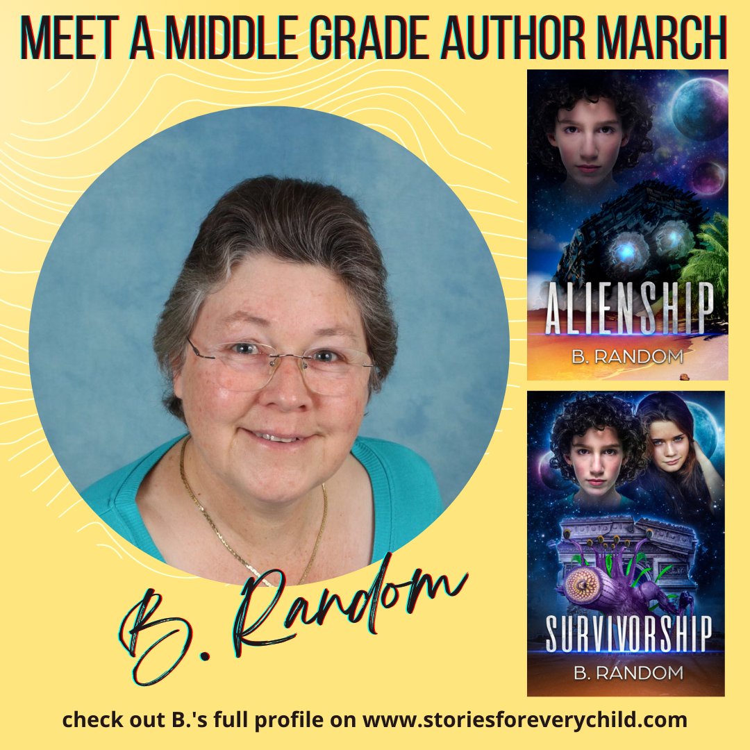Meet @AuthorBRandom in our last #middlegrademarch profile:
tinyurl.com/3fw37rd7
#mglit #authorinterview