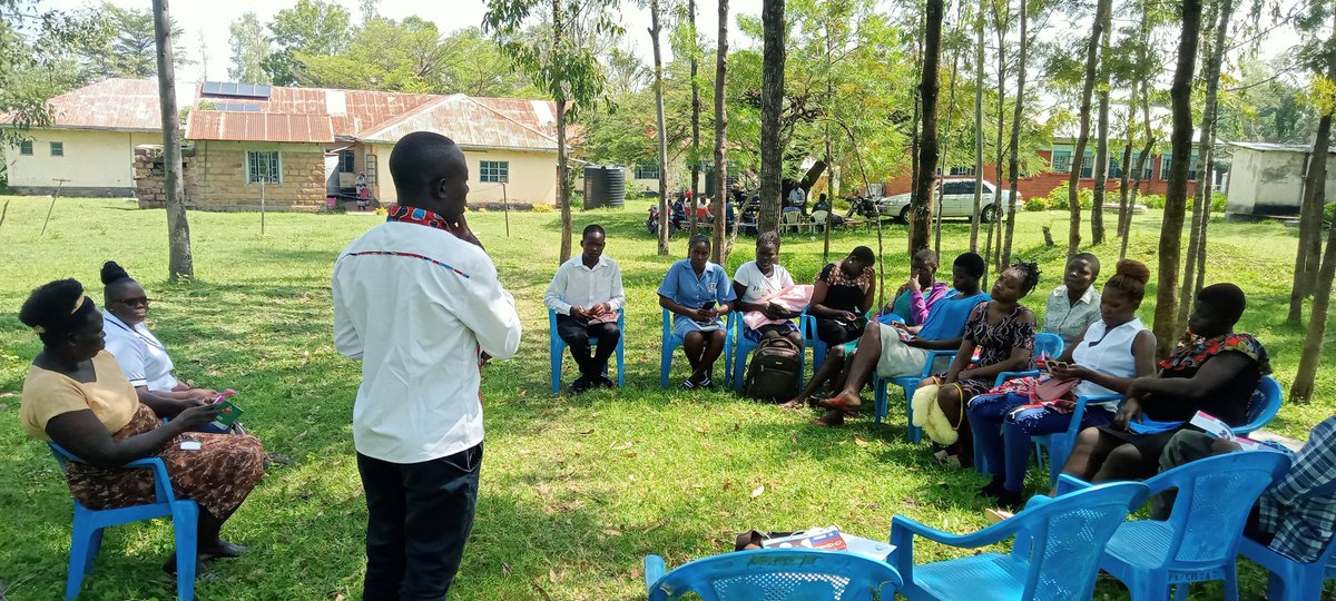Today's binti Shupavu clinic session with AGYW /young mothers.
The session creates a safe space for them to access and uptake SRH services.
@Adolescents360 <a href="/PSKenya_/">Population Services (PS) Kenya</a> <a href="/Mercykipngeny/">MercyKipngeny</a> <a href="/ororacharles/">Charles N. Orora,PhD</a> 
@FelixTindy <a href="/TinadaOrg/">TINADA Youth Action Africa (TYAAfriq)</a> <a href="/CDNet_Kenya/">INUKA Community Developers Network</a>
<a href="/idfkeny1/">Integrated Development Facility</a> <a href="/CsoHomabay/">@HomaBay CSO Network</a>
<a href="/CyanKenya/">CYAN KENYA</a>
#BintiShupavu