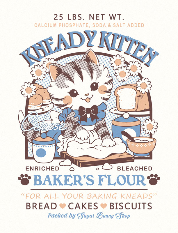 For all your baking kneads 🍞🐱💙
