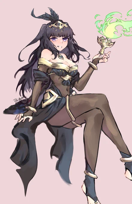 Plegian Tharja 
#FEH #FireEmblem 