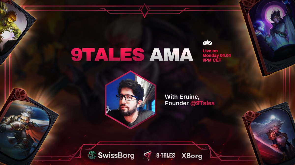 9Tales AMA & Whitelist Giveaway — XBorg Event