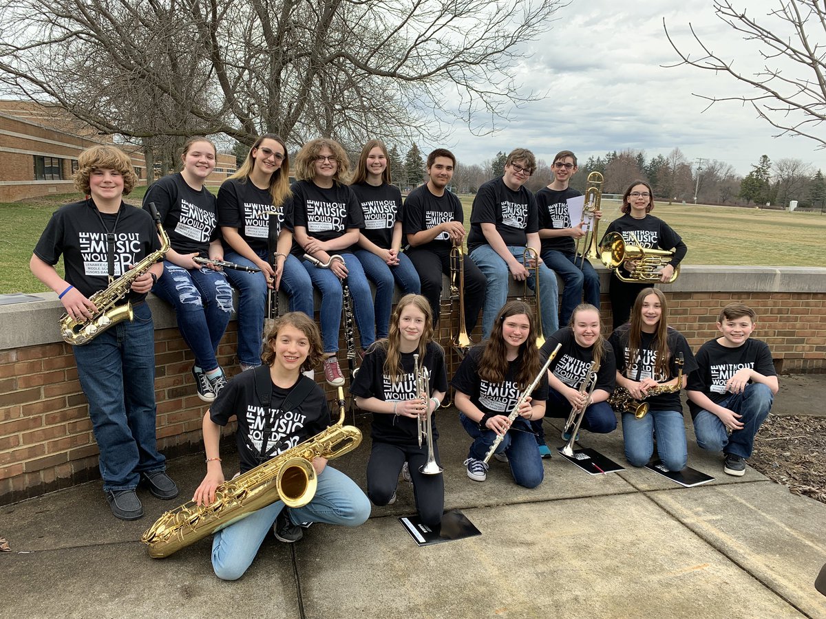 Lenawee County Middle School Honers Band!