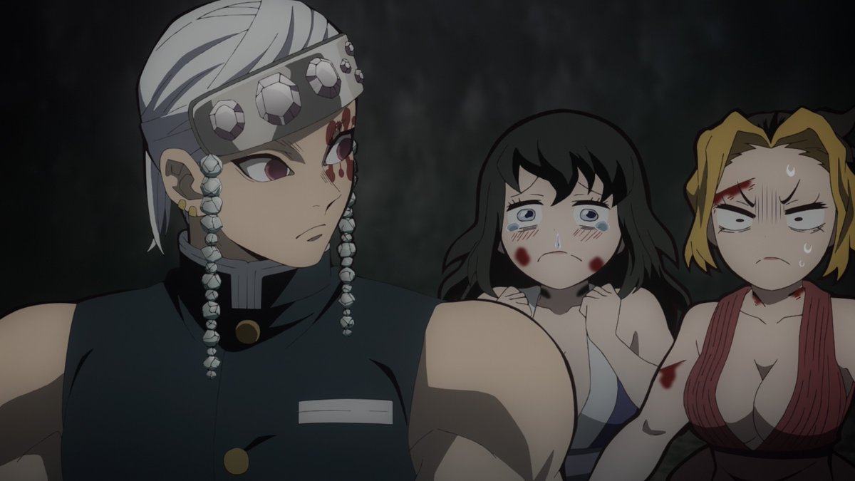 DemonSlayerUSA's tweet photo. The marital dynamics of the Uzui household 🥰

via Episode 6 of Demon Slayer: Kimetsu no Yaiba Entertainment District Arc streaming now on @Crunchyroll and @Funimation ✨ https://t.co/soYrxBrwJp
