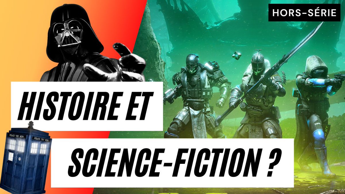 [NOUVELLE VIDÉO !]
Retour des vidéos avec la dernière : Est-ce que la SF a besoin de l'Histoire ? Et surtout pourquoi ?
Petite réflexion sur le sujet en se servant de Destiny 2 comme base de démonstration !

Un RT effectué = l'humanité un peu plus sauvée !
youtu.be/pktZkqvnNqs