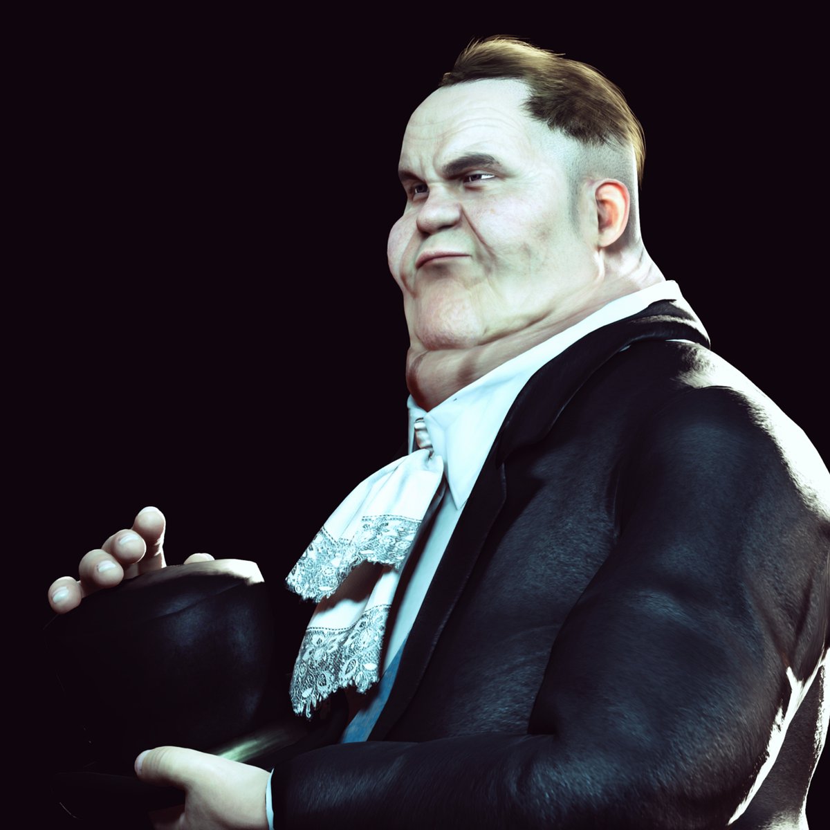 ToKoMotion's tweet photo. "Old West Mayor" - based on my #CC3 Stylized Base Male Heavy Morph and #HairStudio applied. #tokomotion #charactercreator #characterdesign #characterart #gaming #characters #gamedevelopment #indiedev #gamedev https://t.co/dAMb2Lef8U