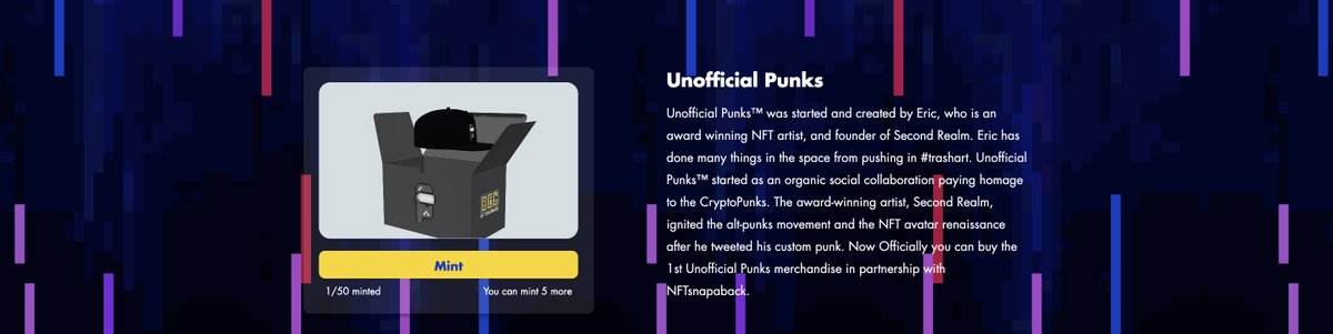cryptolander's tweet photo. @ericprhodes @decentraland @secondrealm @nftsnapback Mannnn they look so fire π₯.
I can't wait to show u,
π€« But here a special sneak peak @ericprhodes for you.. On testnet.. @unofficialpunks
Making sure all bugs and kinkz are done.. Not long at all.
#nftsnapback #unofficialpunks #digifizzy #wearable https://t.co/65v7Cd4x9P