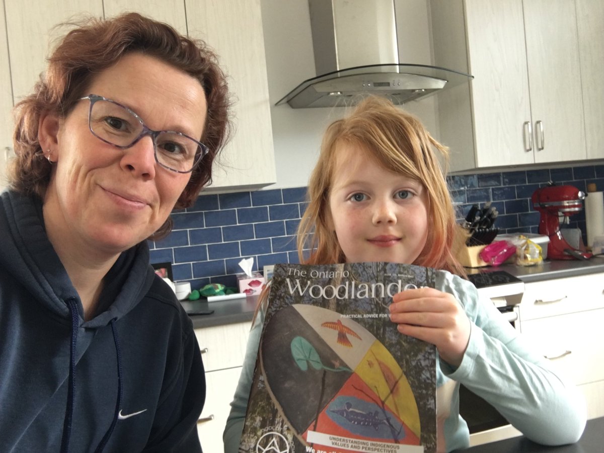 ontariowoodlot's tweet photo. Our Renfrew County Chapter Board Rep Katalijn MacAfee and daughter Carice are excited to receive the latest Woodlander! Lots of good reading ahead!
@katalijn
#OWA #ontariowoodlot #forest #stewardship #sustainability #conservation #ontariowoodlander #woodlands #privateforests https://t.co/IZ35KErS9z