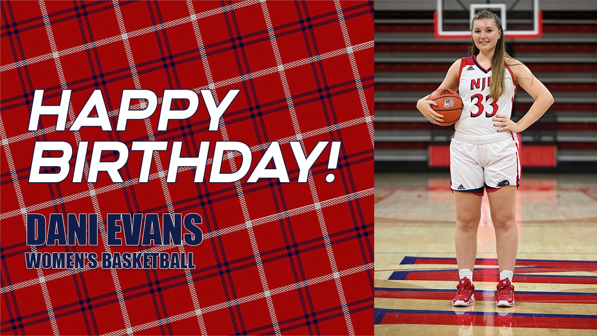 NJITWBB's tweet photo. Wishing a Happy Birthday to Dani Evans‼️

Enjoy your day 🥳🎂 https://t.co/W7SFAGyFHY