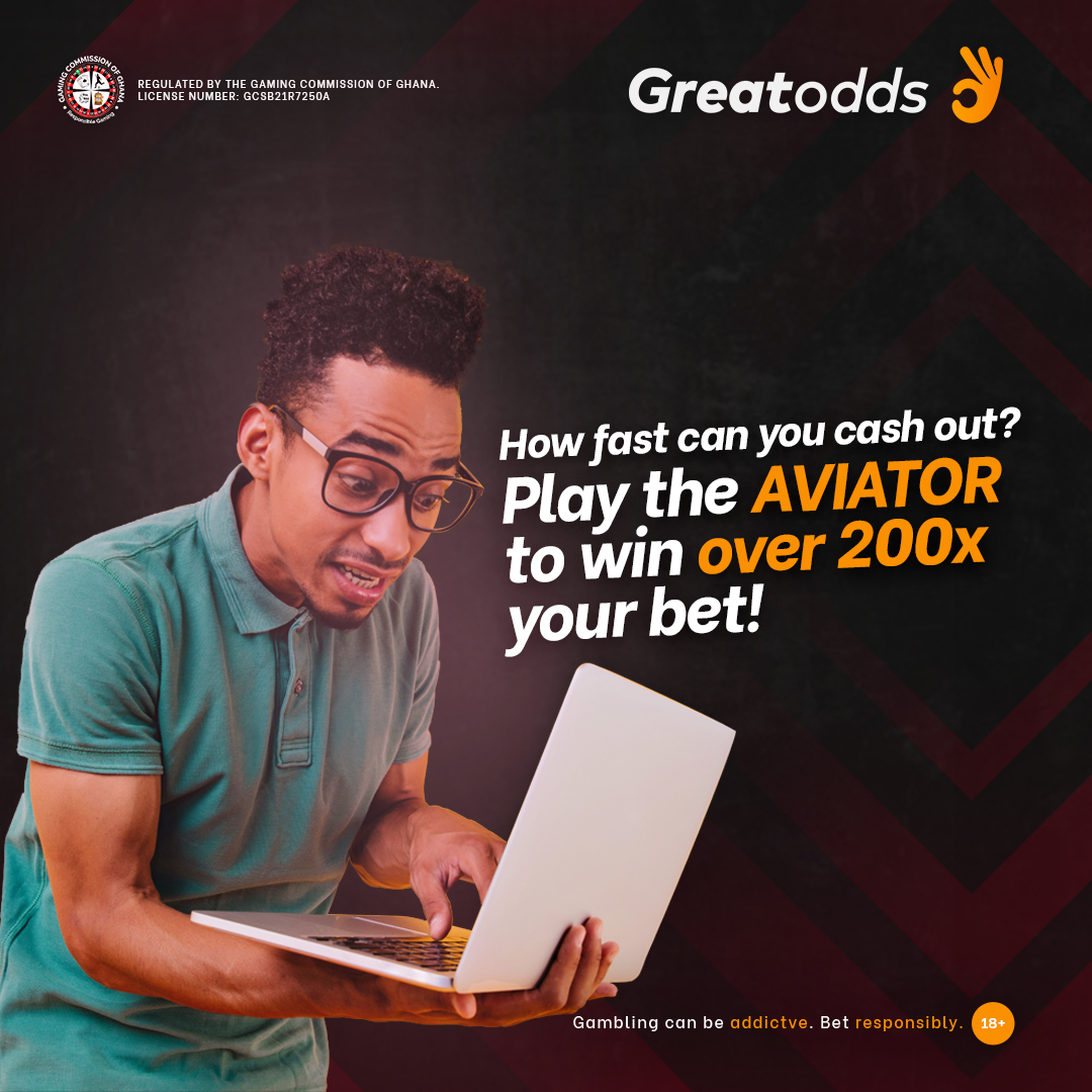 Greatodds_GH's tweet photo. Do you know all you have to do to win big is to cash out before the plane leaves the screen?๐ค
Try the #aviatorchallenge to cash out huuuuuge!
https://t.co/VzTj3baInr https://t.co/AB5N01mohM