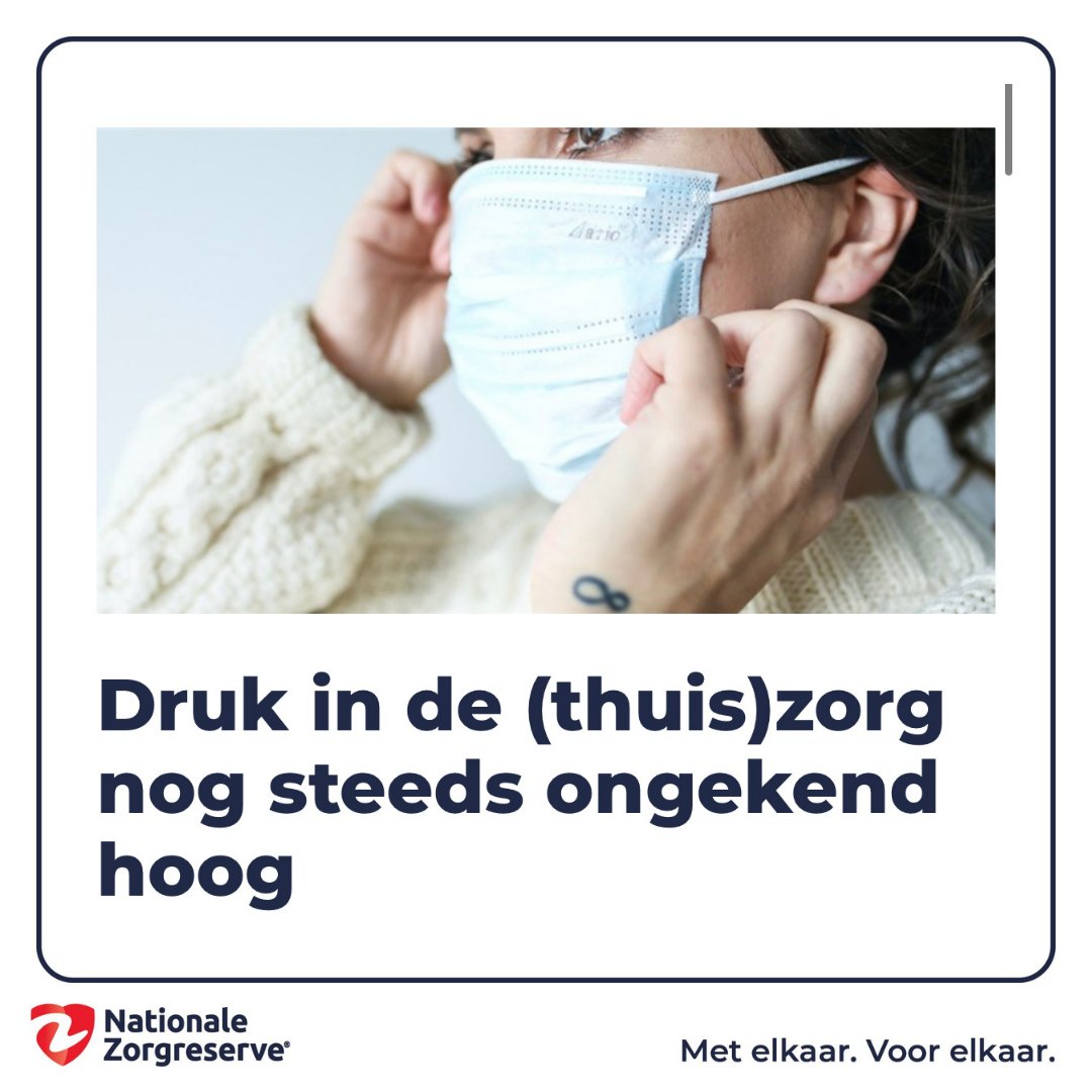 De Nationale Zorgreserve ondersteunt zorgorganisaties in tijden van crisis aan extra capaciteit door inzet van zorgreservisten. 

Ken of ben jij een zorgreservist? Heb jij een afgerond zorgdiploma? Meld je dan aan.
 
#zorgprofessional #zorgorganisatie #zorgreservist #crisis