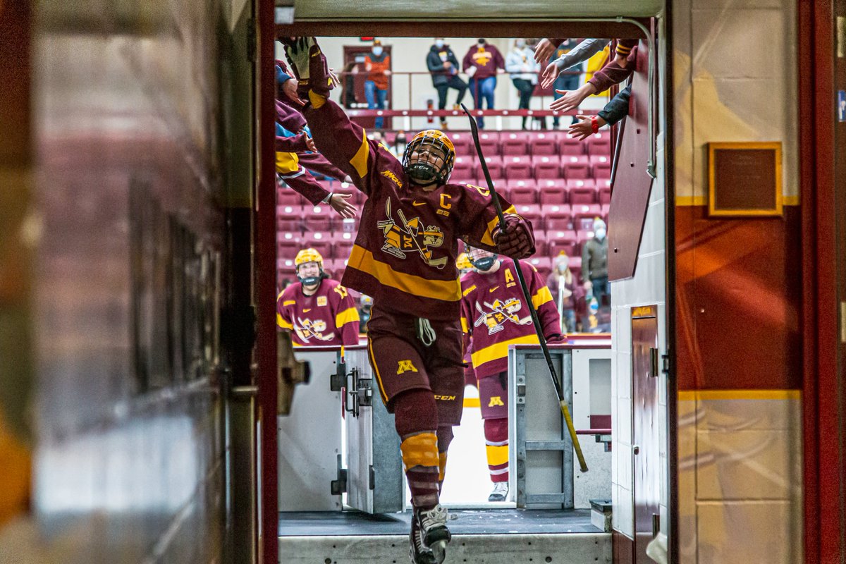 GopherWHockey's tweet photo. After five memorable years in Maroon &amp; Gold, captain @oliviaknowles99's resume is hard to top!

- 168 GP (most in #GWH history)
- 269 blocked shots (2nd in #GWH history)
- 78 points
- 17 goals
- +99
- 11 academic honors

Congratulations on an incredible career, Knowlesy! 👏 https://t.co/71ysqv49dA