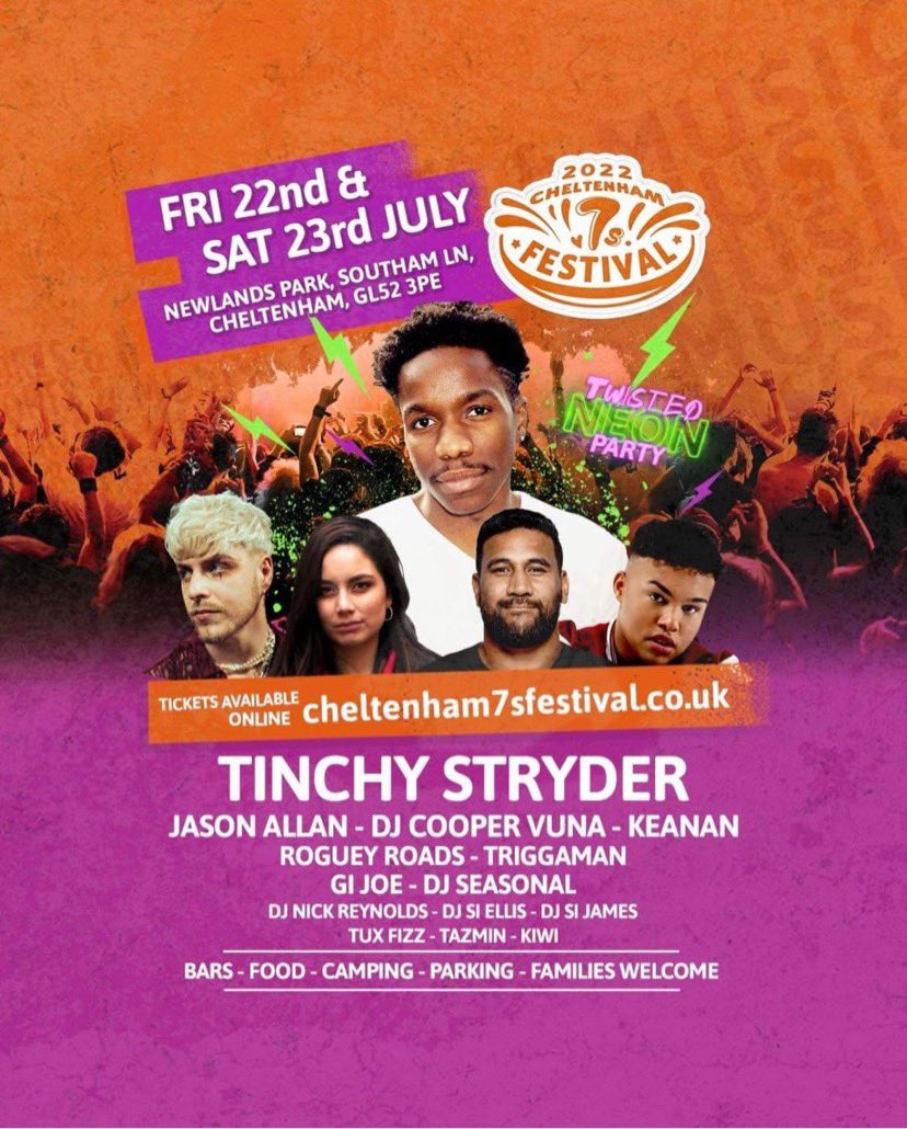 KIWITHEBAND's tweet photo. We have the honour of sharing a stage with @TinchyStryder in July 🤯 come on down for some funky goodness https://t.co/OsUhV4heUy