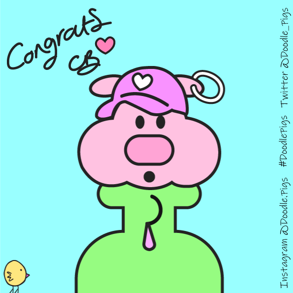 Graffiti_KidZ's tweet photo. Incredible 24 hours for my son's #DoodlePigs β€οΈπ€©
Congrats to Winner ππ Follow @Doodle_Pigs for more π€©β€οΈ
#nftinsiders #nfteurope #nftdoodle #doodlepigs #nftpixelart #nftnews #nfttoken #nfts #nftdrops #nftsource #nftdoodles #nftcollectors #nftart #nftdrop #nft #nftexplore https://t.co/qtZxOV2kKi