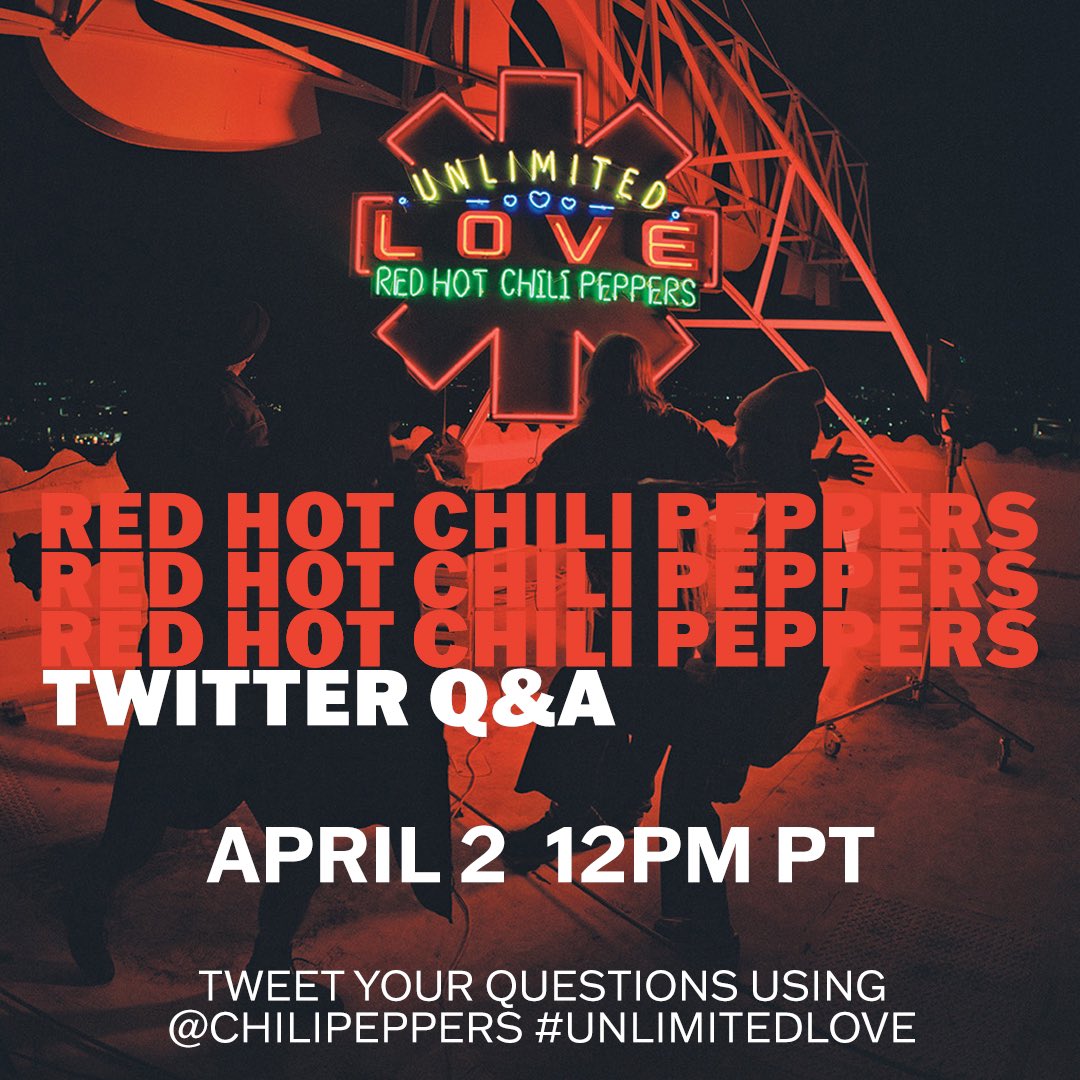 Red Hot Chili Peppers tweet media