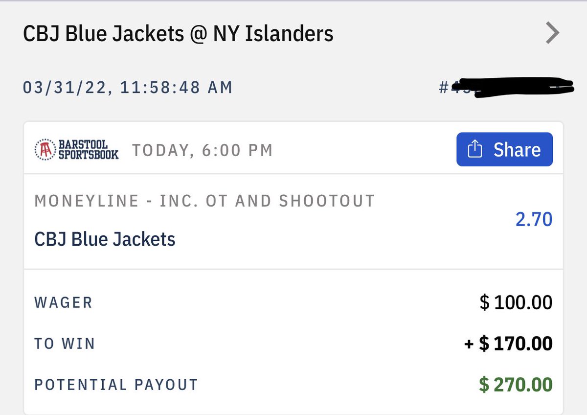 jd_9977's tweet photo. NHL 3/31 add

- cbj ml 2,70

#collabz with @TucksTony and @bhawks0035 so nyi in OT https://t.co/P5KQaaZv4s