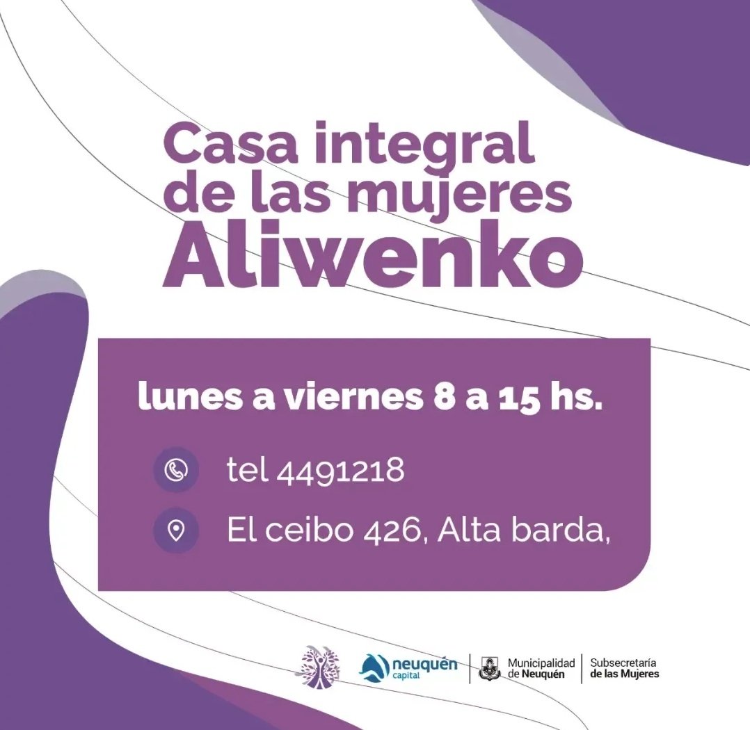 submujeres_nqn's tweet photo. #Aliwenko💜
@AleOehrens @MarianoGaidoOk @munineuquen https://t.co/GrWk8D51vV