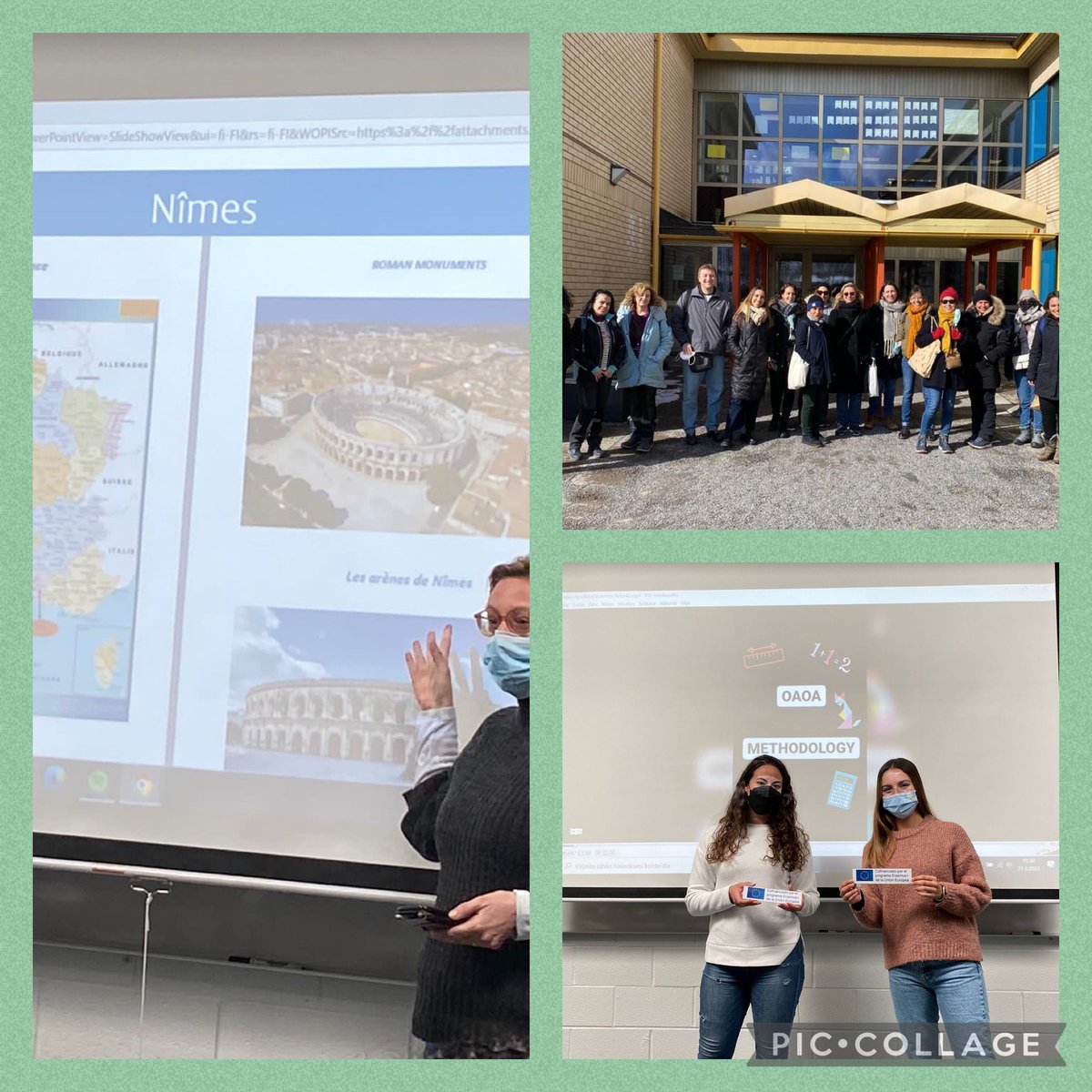 CeipAraya's tweet photo. Day 4: Presentation of our school and our projects. Good Job!!☺️☺️ #CLFutureClassroom @cepsantacruz @colegioelcabo @OPEECanarias @EducacionCan @sepiegob https://t.co/paoTbpuoTb