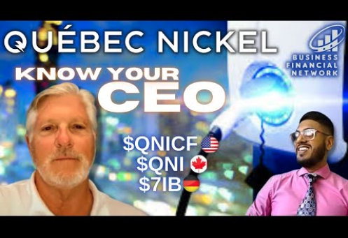AurbisResources's tweet photo. Know your CEO >> Quebec Nickel's own David Patterson featured on #BFN
Watch here: https://t.co/PURJOijgCR
#BFNalerts #KnowYourCEO #QNI #CSE #OTC #Nickel #NickelMining #EVBatteries #JuniorExploration #JuniorMining #QuebecResources https://t.co/Ov9OwKQuwU