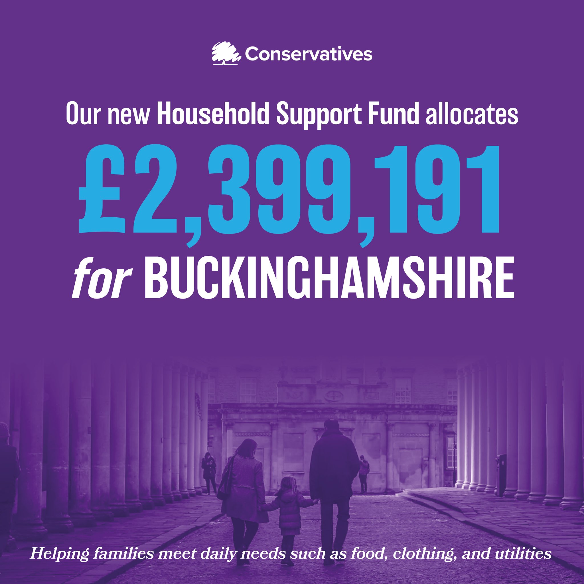Greg Smith MP on Twitter "Bolstered household support fund confirms £