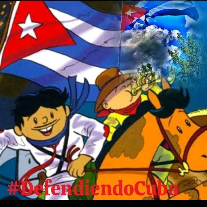 <a href="/YusuamOrtega/">Yusuam Palacios Ortega</a> A #Cuba se defiende, se ama, se da hasta la vida por ella. Martí nos enseñó que "El amor a la Patria no es el amor ridículo a la tierra ni a la yerba que pisan nuestras plantas. Es el odio invencible a quien la oprime, es el rencor eterno a quien la ataca. #VamosConTodo