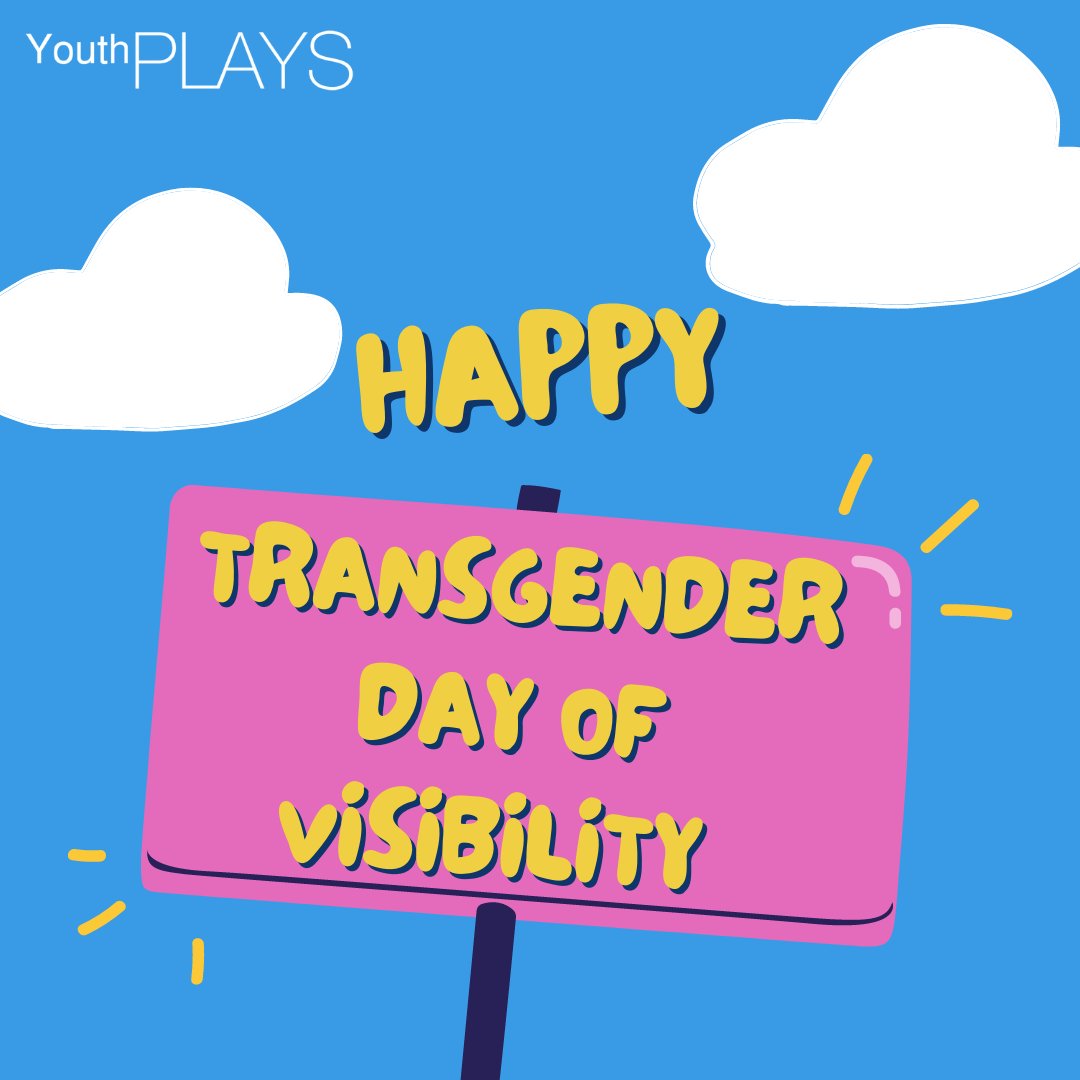 youthplays's tweet image. Happy Transgender Day of Visibility! 💙💗🤍