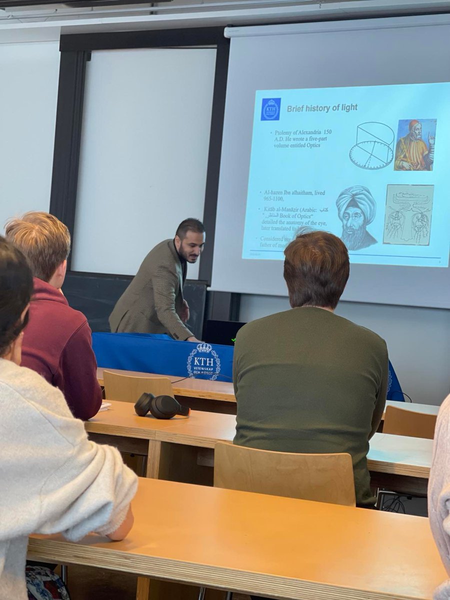 I am happy to announce that I received my Docent title today in quantum technology, from Kungliga Tekniska Högskolan (KTH).

The public lecture discussed the field of quantum integrated photonics, with a brief history of light.

#photonics
#optics 
#docent