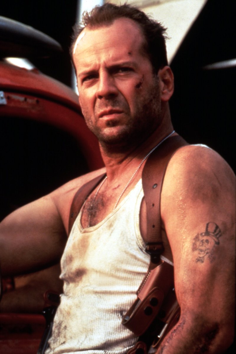 OG badass. Stay strong bro. And always #DieHard #BruceWillis #CobraKai #Legend