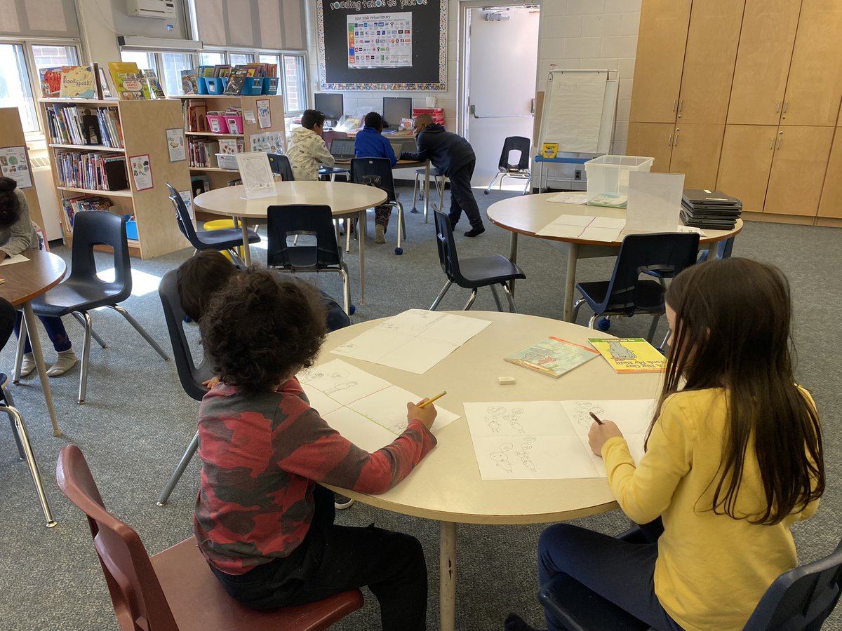 HabermellM's tweet photo. Grade 2 students ‘Boost Up’ their reading skills with some additional after school practice.  @threevalleys #education #Covid_19 @AlysonKossecki https://t.co/w5NjJbB3Jz