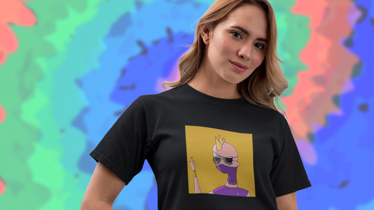 IvyAveNFT's tweet photo. You know who looks good in their NFT t-shirt? #btches, that's who. 

Add your NFT to a t-shirt! https://t.co/ZbLxLbrdTG
#NFT #AddYourNFT #NFTSwag #NFTCommunity https://t.co/pfDSeg3Wf6