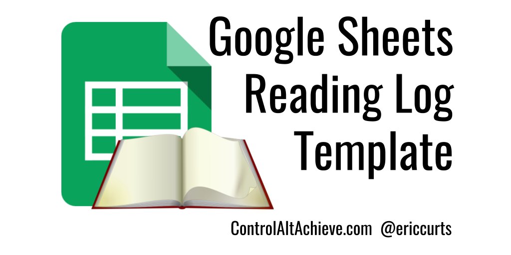 Student Reading Log Template with Google Sheets controlaltachieve.com/2016/05/readin…
#ControlAltAchieve