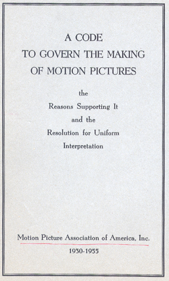 DrPnygard's tweet image. Today in 1930-in reaction to what was deemed an excess of immorality in #Hollywood films-government &amp;amp; movie industry officials begin enforcing the #MotionPictureProductionCode, which spelled out acceptable &amp;amp; unacceptable content for motion pictures produced for a public audience.