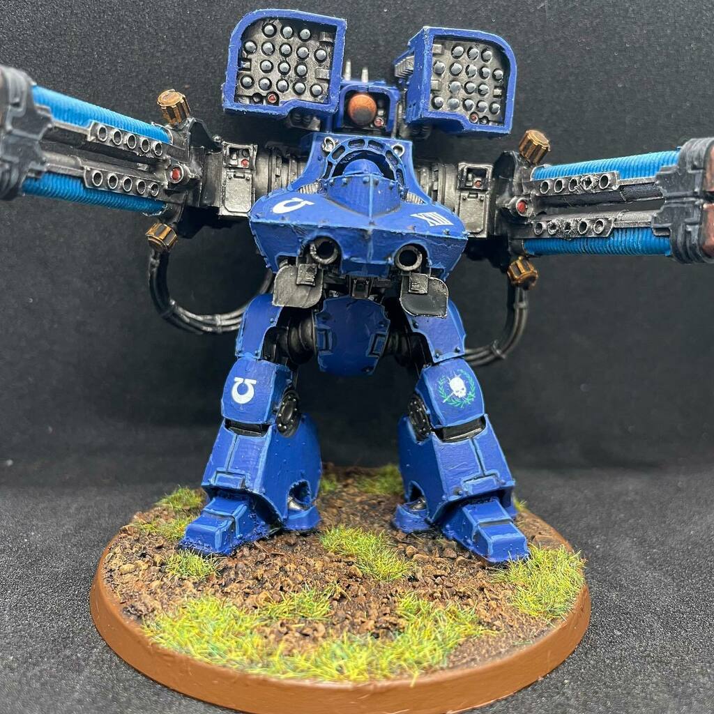 BigGeordieGeek's tweet photo. Something for March for Macragge, a Deredeo Dreadnought!
#Warmongers #WarhammerCommunity #PaintSlam22 #WarHamFam #Warhammer30k #Warhammer30000 #HorusHeresy #TheHorusHeresy #Ultramarines #XIIIth #XIIIthLegion #MarchForMacragge #WeMarchForMacragge #Dreadn… https://t.co/2AWuVWAKoj https://t.co/ZZPtS2s2OP