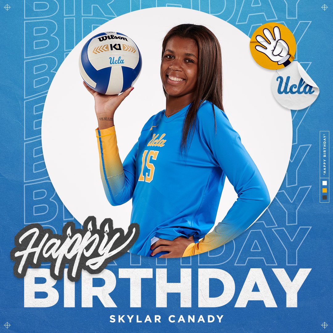 UCLA Women's Volleyball on Twitter "Join us in wishing redshirt freshman Skylar Canady