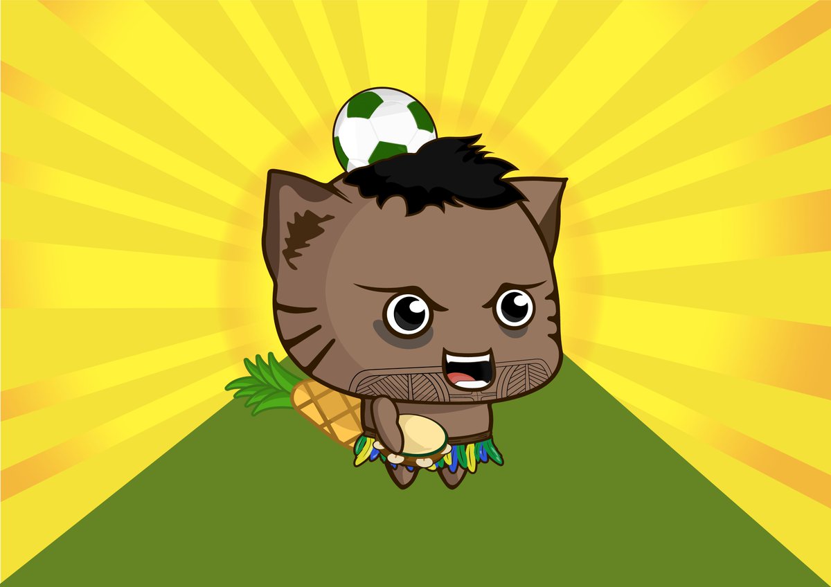 fsouza_andreia's tweet photo. #Ninneko #NINO #MATA 

@ninnekogame

This my artwork for the Ninneko Design Contest!

Brazilian Neko features:

- Pineapple tail
- Tambourine hand
- Tupiniquim eye
- Football hair https://t.co/vmQBPP56YG