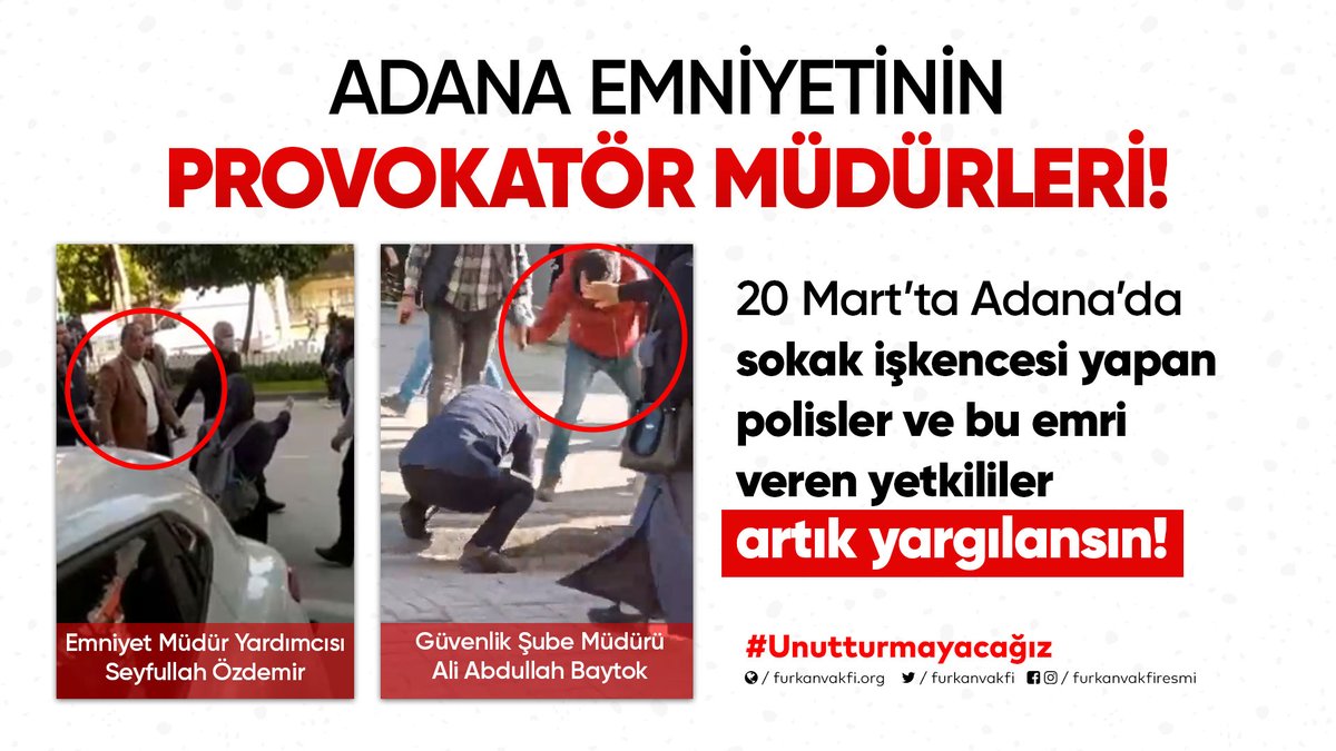 Adana Emniyeti'nin Provakatör Müdürleri!

Provokatörler GörevdenAlınsın
#AdanaEmniyeti