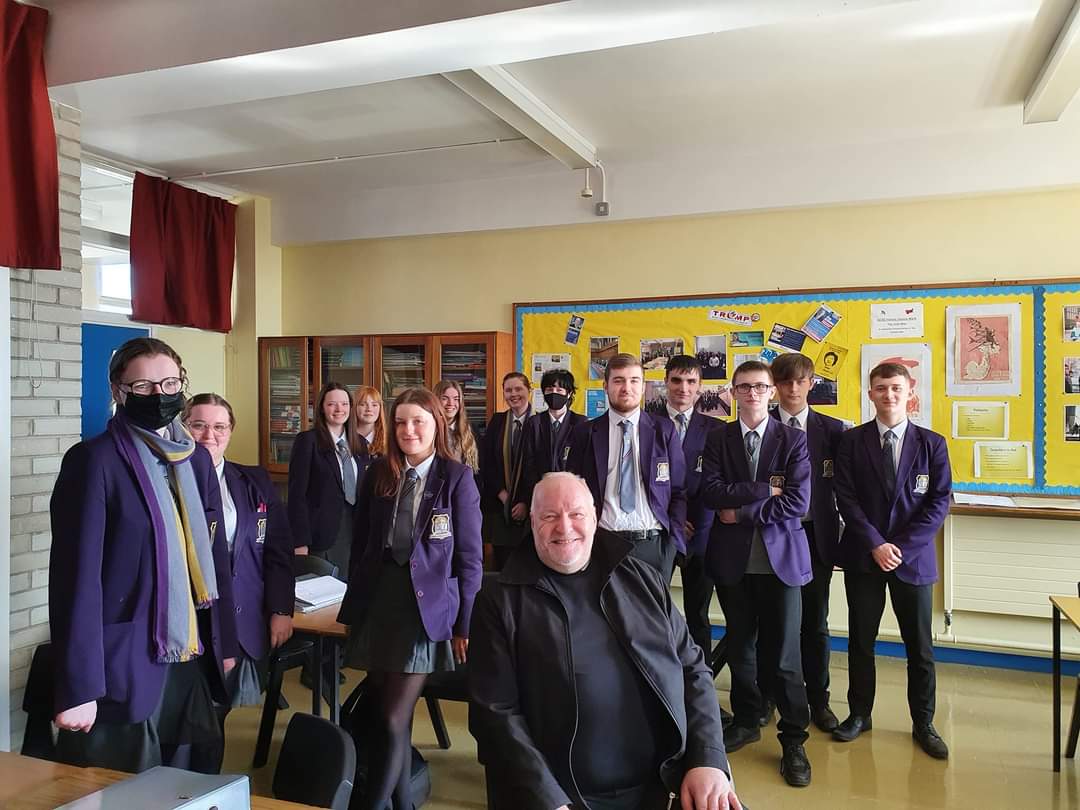 Thanks to David Hilditch MLA for coming to speak to our Yr 13 A Level Politics class today.<a href="/dwh_crfc/">David Hilditch</a>