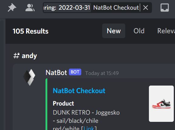 bitsjbangerbj's tweet photo. This tweet aged well, what an insane day. If someone knows about infinit money glitch, please dm

513 Checkouts total today. (nb 550, atmosphere, marina blue, brotherhoods anf nba dunks 

Proxies: dm me if you have good proxies and want to be here
bot: @NATAIOBOT 
ping: @Nootify https://t.co/VMdJfYBpwz