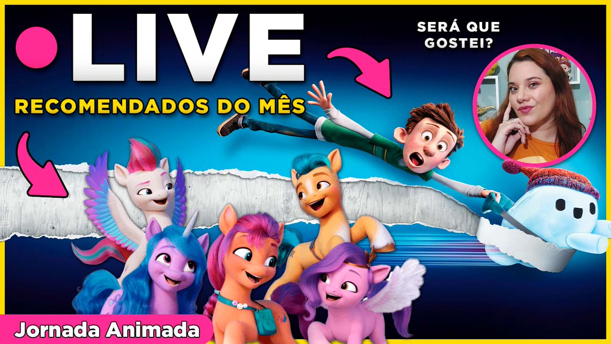 JornadaAnimada's tweet photo. Nas quintas temos conteúdo novo no Jornada Animada!
E hoje, às 20h, teremos uma live para debatermos 2 animações que vocês me recomendaram pela enquete!
#MyLittlePony e #RonBugado !

Espero por vocês lá!

👉https://t.co/ui8mZPX5Lr https://t.co/MRgxaR90Fg