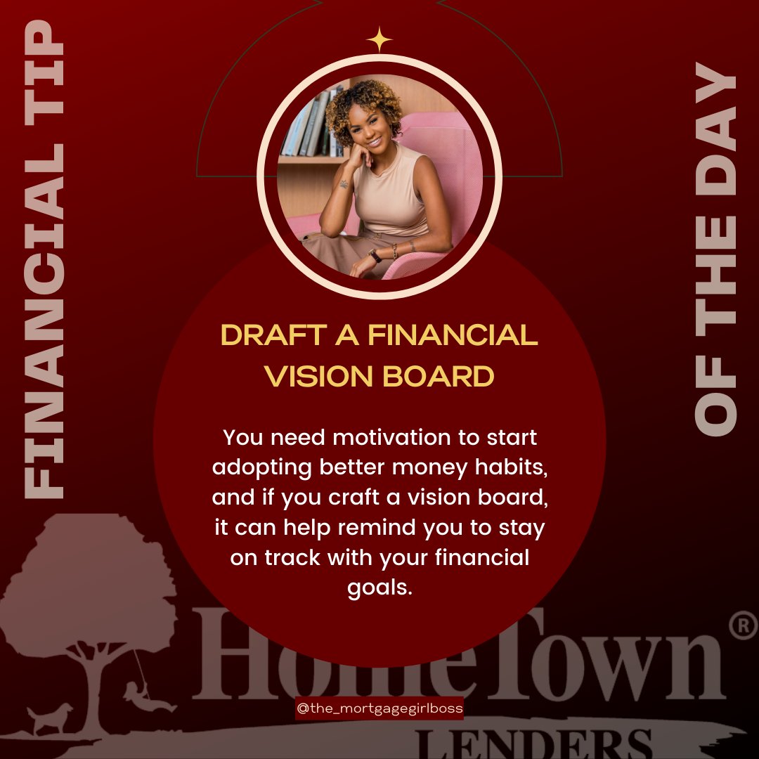 MortgageGrlboss's tweet image. #FinancialTipOfTheDay #AimForHomeownership #HowHometownLoves