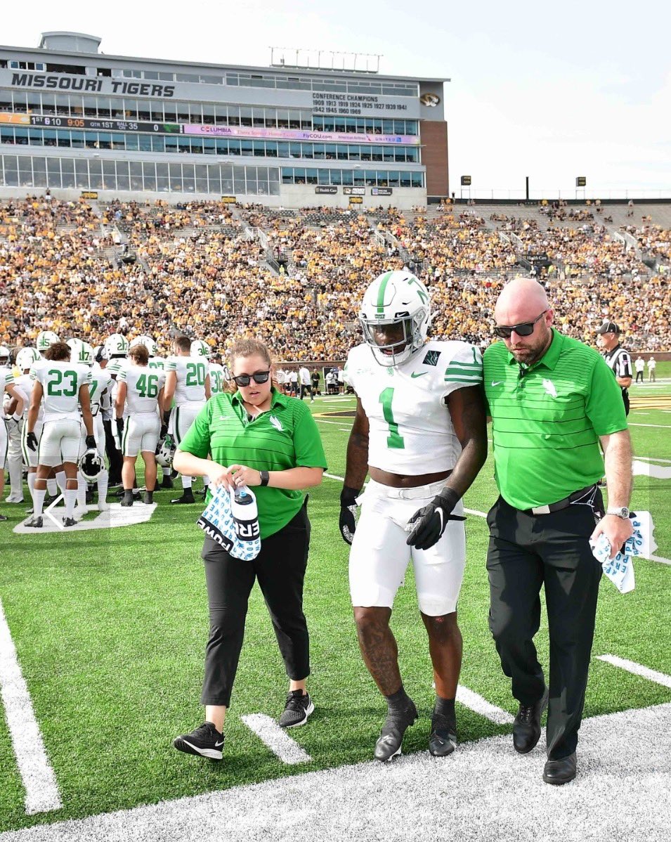untsportsmed's tweet photo. Last but not least, Our Fearless Leader, Jeff! "While there are many great wins & championships, I really enjoy growing & leading our sports medicine staff & department. I also enjoy helping guide & mentor our students into their next phase of their professional journey" #NATM22 https://t.co/crlGvWlCk7