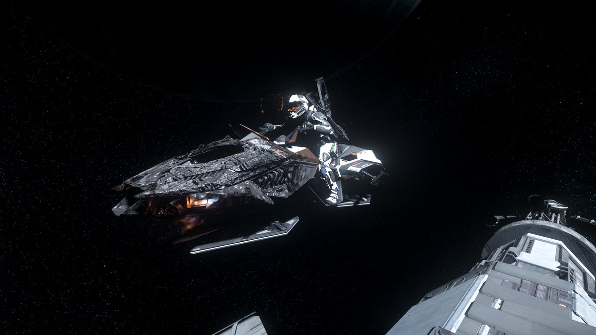 VSkirata's tweet photo. Think my HoverQuad needs some repairs after the ship it was in blew up ...

#StarCitizen #HoverQuad #CNOU @RobertsSpaceInd https://t.co/0lqbOymRua
