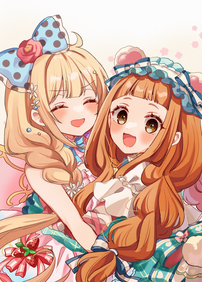 双葉杏 ,市原仁奈 「#今月描いた絵を晒そう 

今月も色々描けて楽しかった! 」|りの🐣きららキャラットにてゲスト掲載中のイラスト