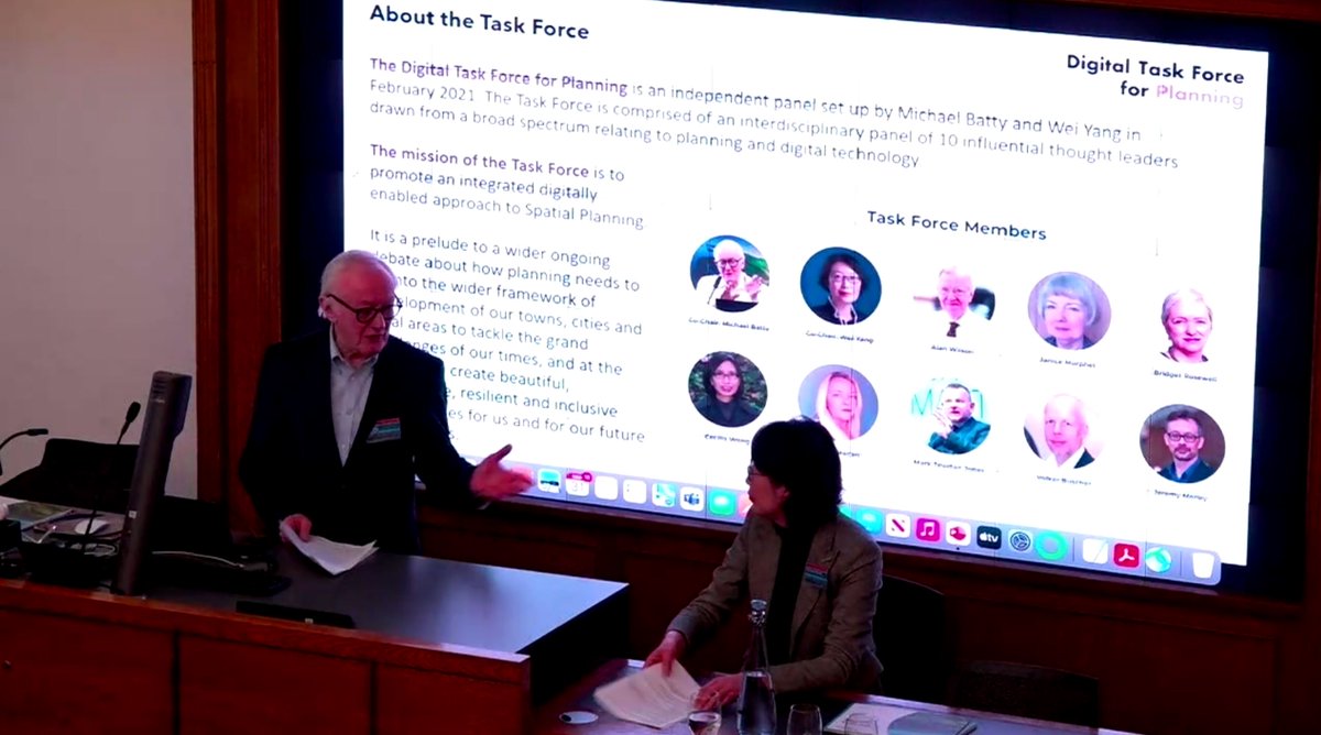 ClaireCities's tweet photo. Up early to watch the Digital Task Force for Planning report launch. https://t.co/o6V0LmkCct #Digital4Planning #PlanTech #DigitalPlanning #ePlanning #UrbanPlanning @drweiyang @jmichaelbatty https://t.co/xnt3zRtpCt