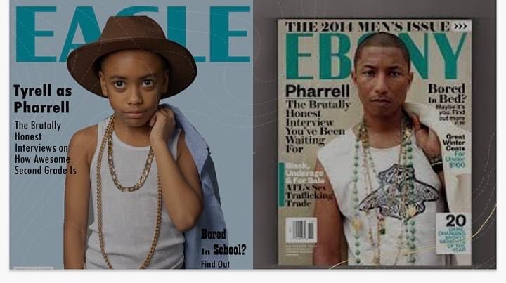 DJHeatDC's tweet photo. My friend is a teacher at Bunker Hill Elementary School in NE DC. She had some of the students recreate classic @EBONYMag covers. Check em out!! 🔥🔥🔥@ava &amp; more! https://t.co/LwqyM6kMPD
