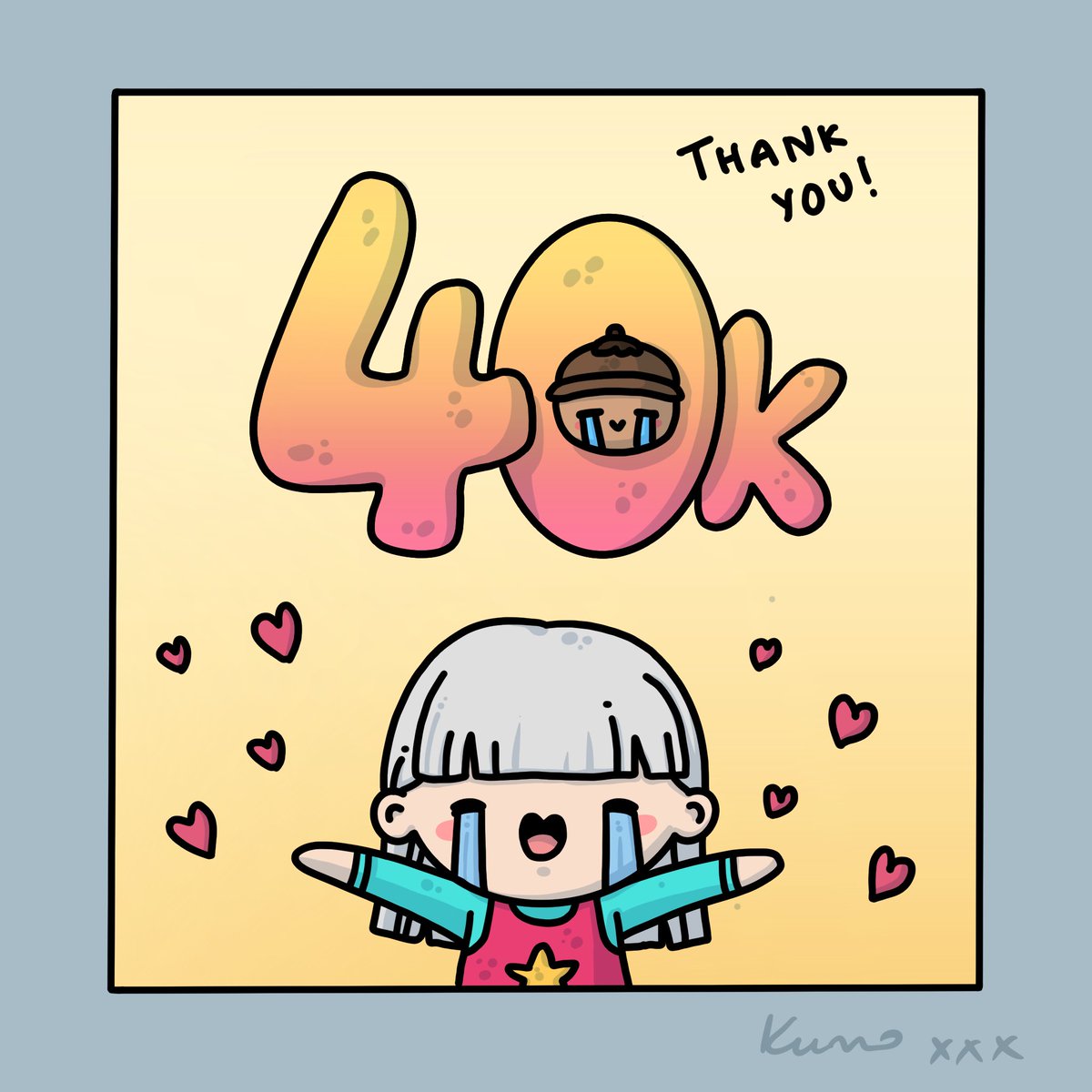What a day, 40k! 

So much love for you all. Thank you for all your support ❤️🥰